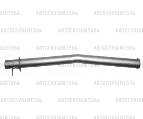 Труба выпускная ПАЗ 32053 зад Евро-2, 3 Автоконтинент